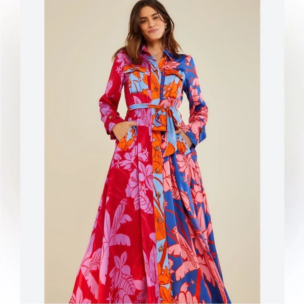 FARM Rio Vibrant Floral Maxi Dress - Picture 2 of 10